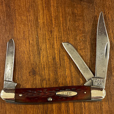 Vintage Case xx 1940-64  6347 beautiful red bone picture