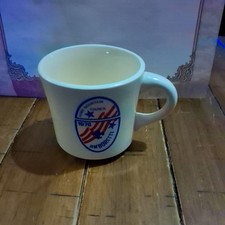 VTG CERAMIC Coffee Mug Cup Boy Scouts HAWK MOUNTAIN COUNCIL 1978 JAM BORETTE  picture
