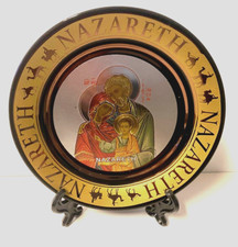 Holy Family Ceramic Plate 4.75