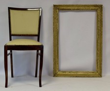 Ca 1900 Berliner Leiste Old wooden frame in original condition. 30,5 x 19.3 in picture