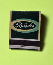 Vintage Matchbook Ralphs Complete Food Stores Southern California Full Unstruck  picture