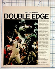 1969 LOOK Magazine Football Article NFL AFL Forecast Vintage Ephemera picture