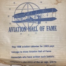 1969 TRW THOMPSON PRODUCTS AVIATION Colored Prints Airplanes picture