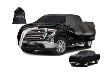 Kayme Heavy Duty Truck Cover for GMC Sierra(2002-2025) PE-Black picture