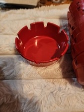 Ges-Line Red Vintage Melamine Ashtray NWOT picture