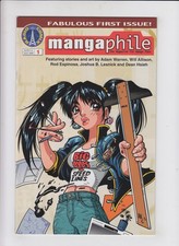 Mangaphile 1 1999 Adam Warren Cover & Interview Radio Comix High Grade 9.0 VF/NM picture