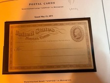 1873 US Postal Card picture