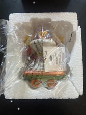Peanuts Woodstock Birthday Train Ceramic Figure Westland Giftware #18294 picture