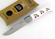 Opinel RARE No 8 TOUR DE FRANCE Limited Edition POLKA DOT SandvikStainless Knife picture