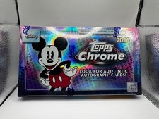 2026 TOPPS CHROME DISNEY HOBBY BOX (72 Cards) Brand New Factory Sealed picture