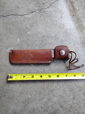 Vintage 1970's Schrade USA/Old-Timer HONESTEEL HS-1, w/Leather Sheath picture