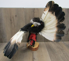 Laguna Of Pueblo Eagle Motion Dancer Kachina SIGNED Artist Kathy Lente Gonzales. picture