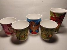McDonald's McCafe UNUSED Brand New Lot Of 6 Grinch Cups Limited Edition  picture