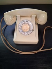 WESTERN ELECTRIC IVORY 302 CASE WITH ALL WIRES AND DIAL PLUS HANDSET picture