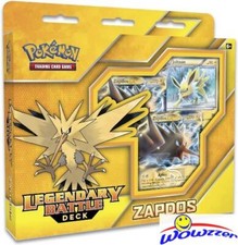 Pokemon TCG Legendary Battle Deck ZAPDOS Factory Sealed Box-60 Cards picture