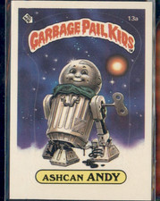 1985 Topps Garbage Pail Kids 1st Series OS1 - Ashcan ANDY Matte Card #13a picture