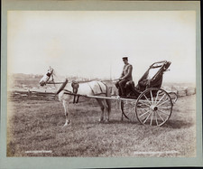 William Notman, Canada, Quebec, Carriage vintage albumen print, another print of  picture