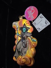 Wizard of Oz Wicked Witch Kurt Adler Polonaise Glass Ornament MIB 2001  picture