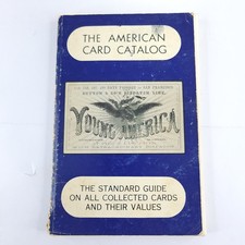 1967 The American Card Catalog Jefferson Burdick Standard Guide Complete - READ picture