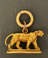 1912 PRINCETON TIGER FOB J M DUFF Jr WW I FOOTBALL ALL AMERICAN IVY CLASS DAY picture