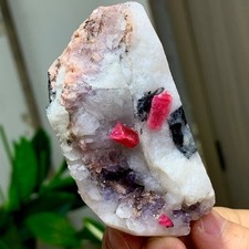 123G Natural Rhodochrosite amethyst Crystal Specimen Healing- Museum Grade picture