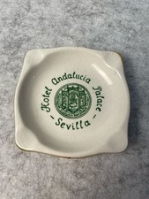 Vintage La Cartuja de Sevilla Pickman Hotel Andalucia Palace Ashtray picture