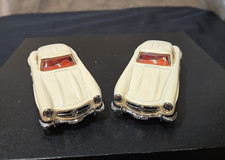 Dinky 1/43 Scale Diecast Model DY-12 1955 MERCEDES BENZ 300SL GULLWING IVORY X 2 picture