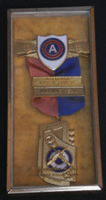 Cold War US 3rd Army 1963 National Match Course Winning Team Medal 'Blackinton' picture