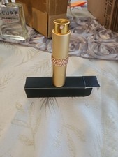 New Beautiful Elegant 8ml Refillable Gold Twist Atomizer W/ Rhinestones  picture