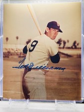 Ted Williams-Vintage Signed Photograph 8x10 HOF’er Mr. 406 picture