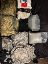 U.S. Military Field Gear Lot Army USGI Marines Jackets Sleep System Thermal SZ L picture