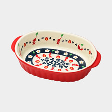 Pikmin Red Pikmin Gratin Dish Oven Safe Ceramic Bowl Nintendo TOKYO Japan picture