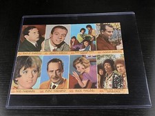 1968 Panini Cantanti Uncut Sheet The Jimi Hendrix Experience Rare 8 Cards Italy picture