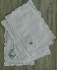Lot of 24 Vintage Crochet Linen Handmade Lace Doilies brand new in pack picture