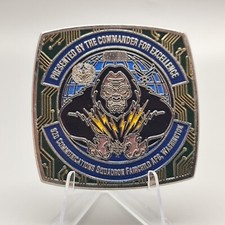 92d Communications Squadron Fairchild Afb Washington Challenge Coin picture
