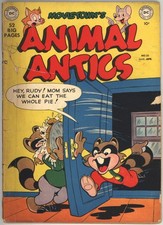 Movietown's Animal Antics 25 Grossman Feuer DC Comics Golden Age 1950 BIN picture