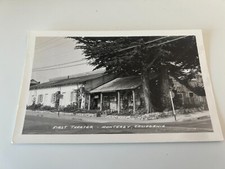 First Theater Monterey California RPPC Postcard picture