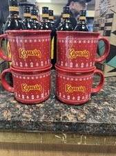 2024 Season  Kahlua Set Of 4 Hot Mugs Brand New picture