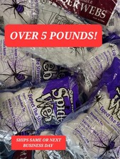 5+ POUNDS Fake Cobwebs Spiderweb Halloween Bulk Spider Web Cob Cobweb Wholesale picture