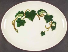 Metlox - Poppytrail - Vernon California Ivy Oval Serving Platter 352893 picture