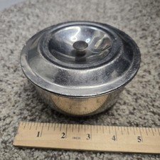 Vintage Vollrath Stainless Steel Ware - Dish w/ lid - 6835 scratches/dings picture