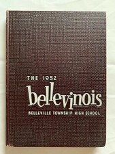 The 1952 Bellevinois Yearbook Belleville Township High School Illinois picture