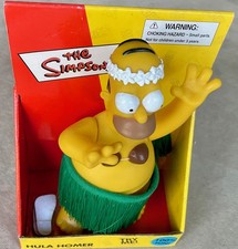 VTG New The Simpsons Hula Homer Battery Operated Figure Original Box 2002 picture