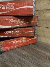 Vintage Red Wooden  Coca-Cola  Crate - picture