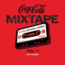 TF Publishing, Coca-Cola Red Mixtape 2027 Wall Calendar picture