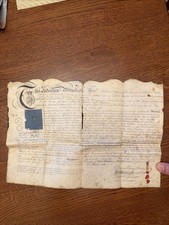 1837 British Apprenticeship Letter William The Fourth picture