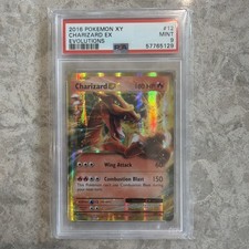 Pokemon XY Evolutions Charizard-EX  Holo Card 12/108 PSA 9 Mint  picture
