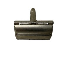 VTG MCM Gillette Twist to Open TTO Metal Mens Aristocrat Safety Razor USA picture