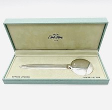 Vintage Ercuis Saint Hilaire Paris Silverplate Letter Opener France w/Box picture