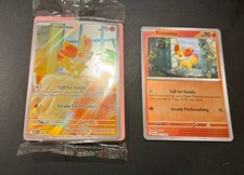 Pokémon Fennekin 80 Pokemon Sealed Promo Chaos Rising + Fennekin Foil 70 Lot 2 picture